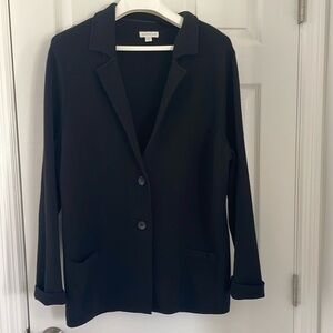 Charter Club Women's Black Tailored cardigan sweater Blazer in size xlg